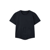 Women's Solid Embroidered T-shirt